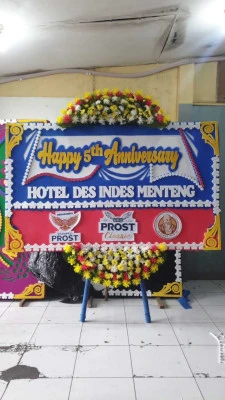 Papan Bunga di Pulokencana Pontang